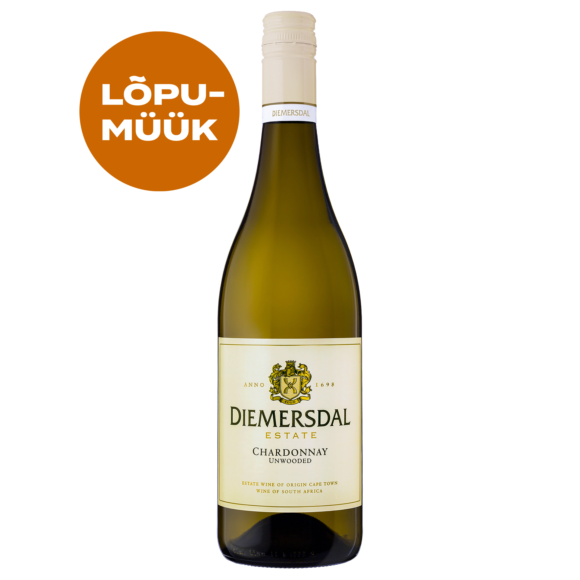 DIEMERSDAL UNWOODED CHARDONNAY 2024