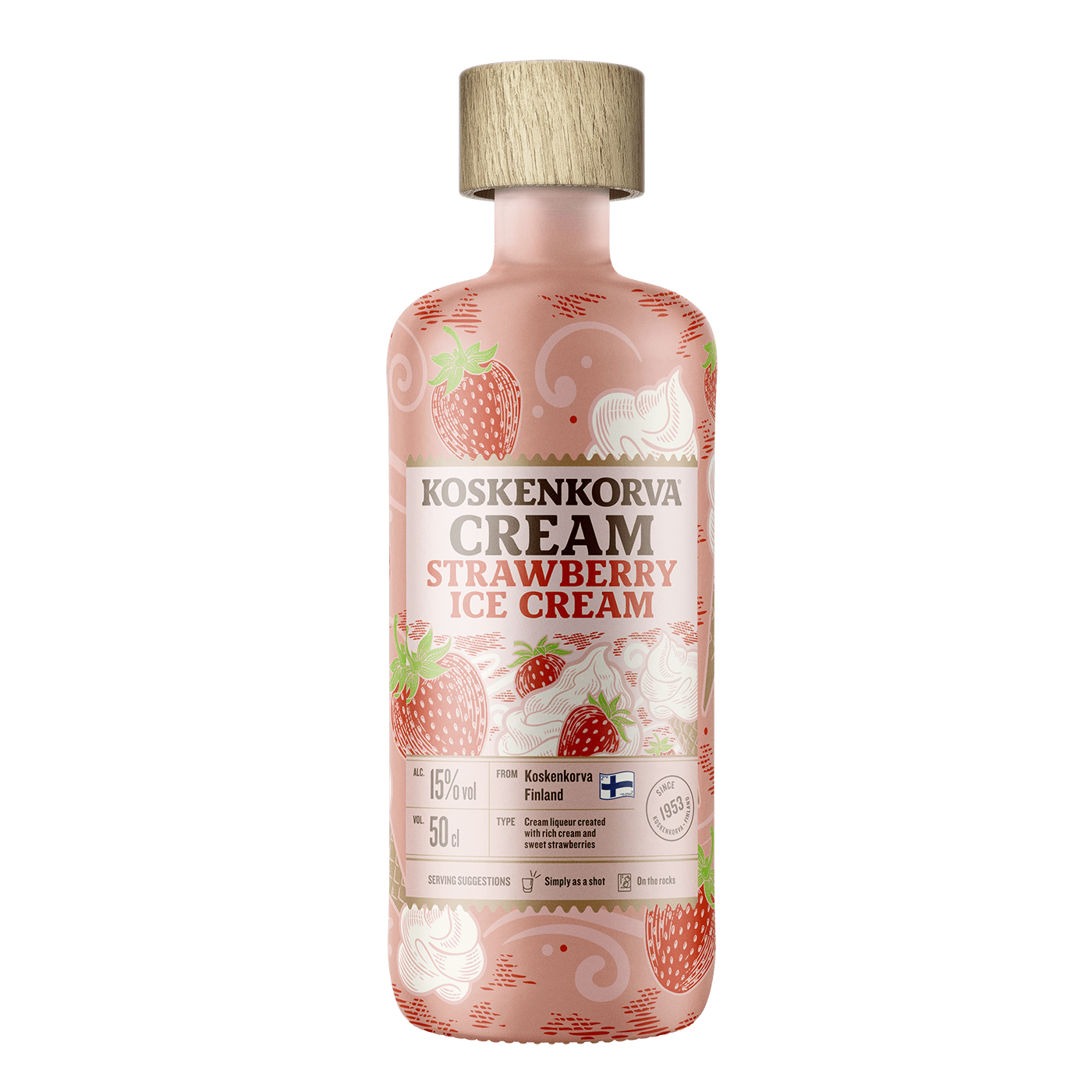 Koskenkorva Strawberry Ice Cream
