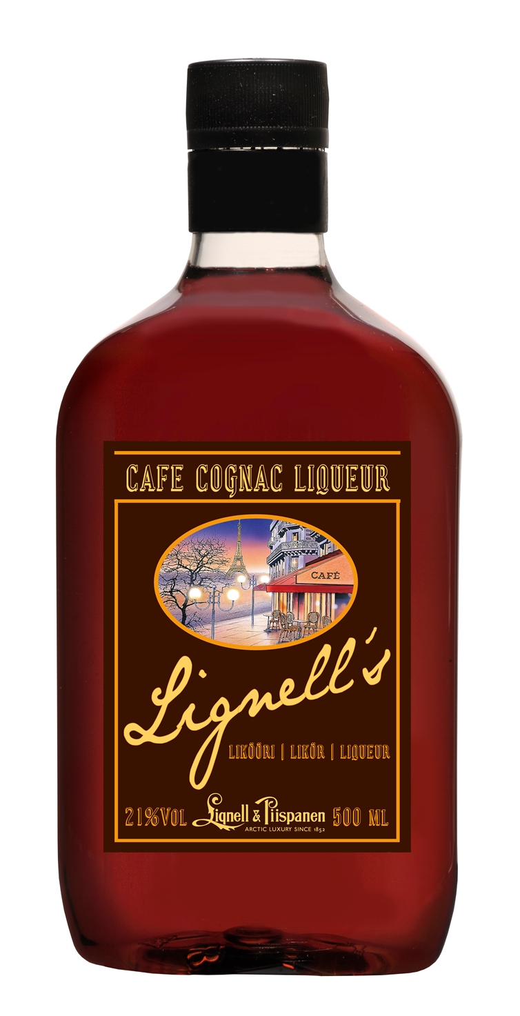 Lignell's Cafe Cognac Liqueur 50cl PET