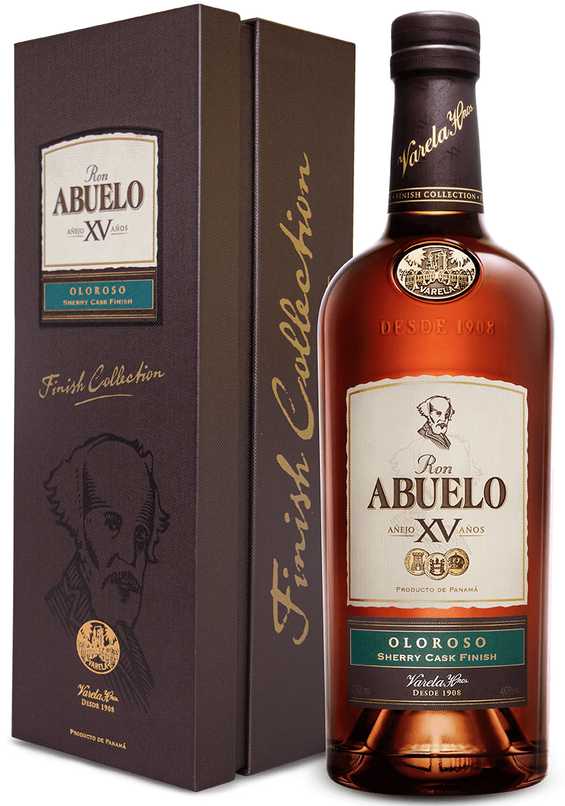 Ron Abuelo The Finish Collection, Anejo XV Anos, Oloroso, Sherry Cask Finish KINKEKARBIS
