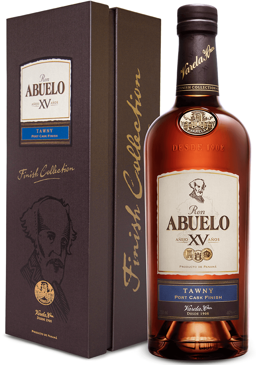 Ron Abuelo The Finish Collection, Anejo XV Anos, Tawny, Port Cask Finish KINKEKARBIS