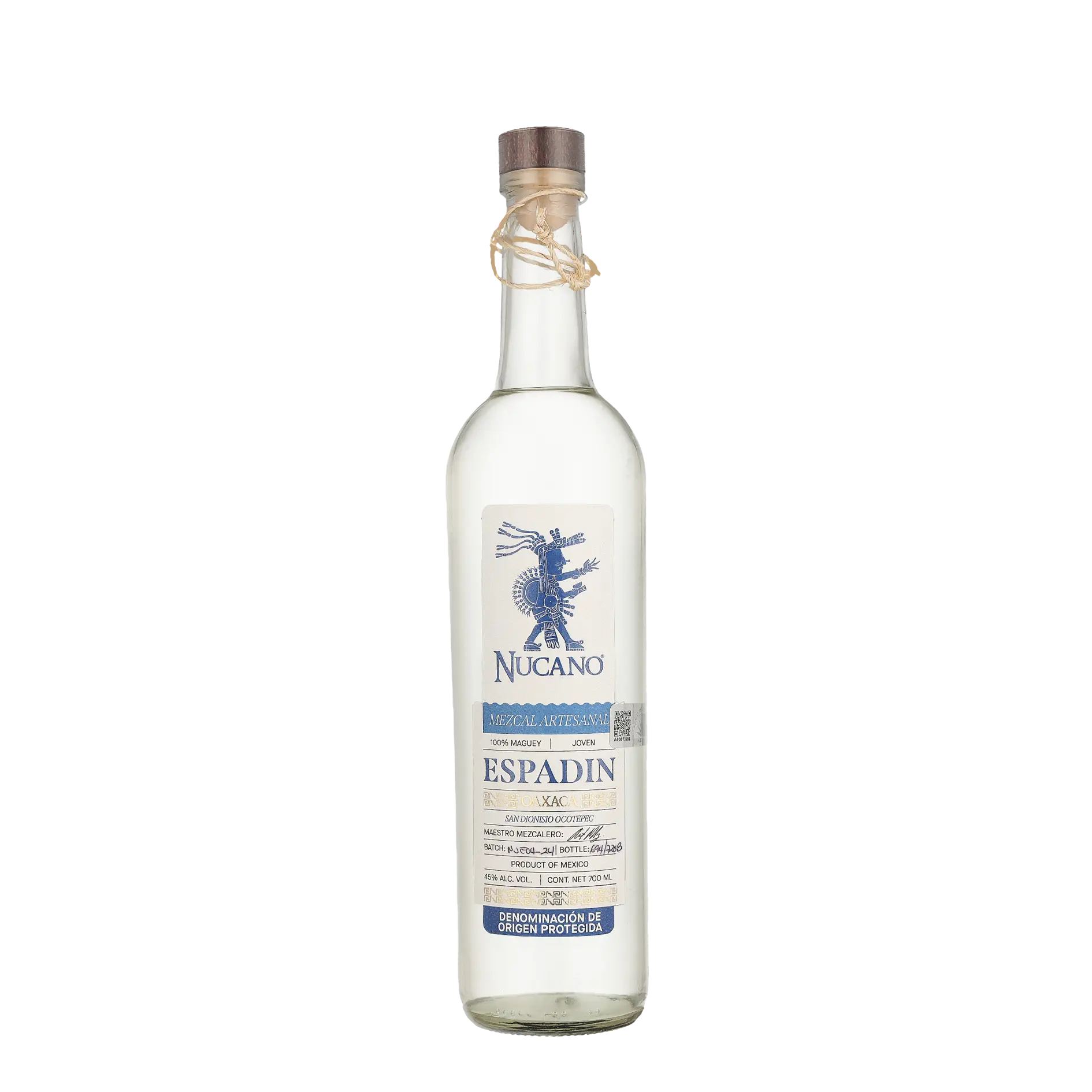 Nucano Espadin Joven Mezcal Oaxaca 45% 0.7L