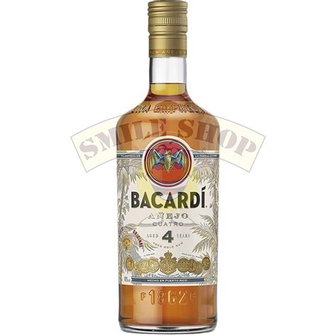 BACARDI ANEJO CUATRO 4YO 40% 0,7L