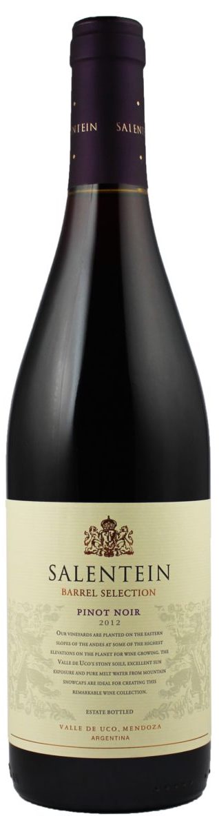 Pinot Noir, Salentein, Valle de Uco, Mendoza, Argentiina, 2020
