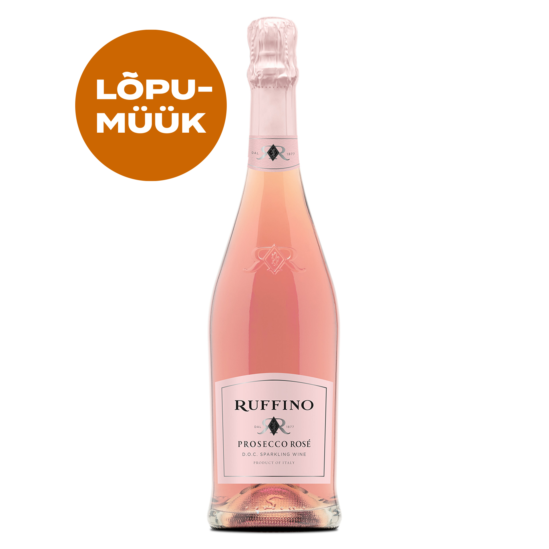 RUFFINO PROSECCO ROSE DOC MILLESIMATO EXTRA DRY 2022