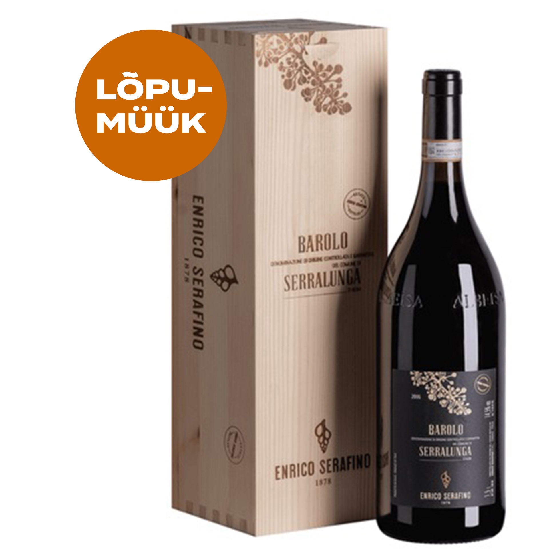 E.SERAFINO SERRALUNGA BAROLO DOCG 2017 (puitkarbis)