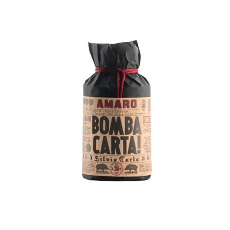 Bomba Carta Amaro 33% 10cl MINI