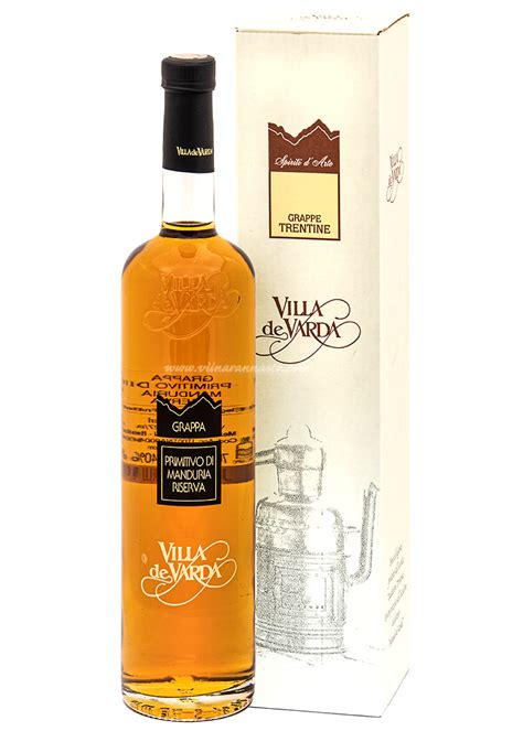 Villa de Varda Grappa Prim Ris 40% 70cl