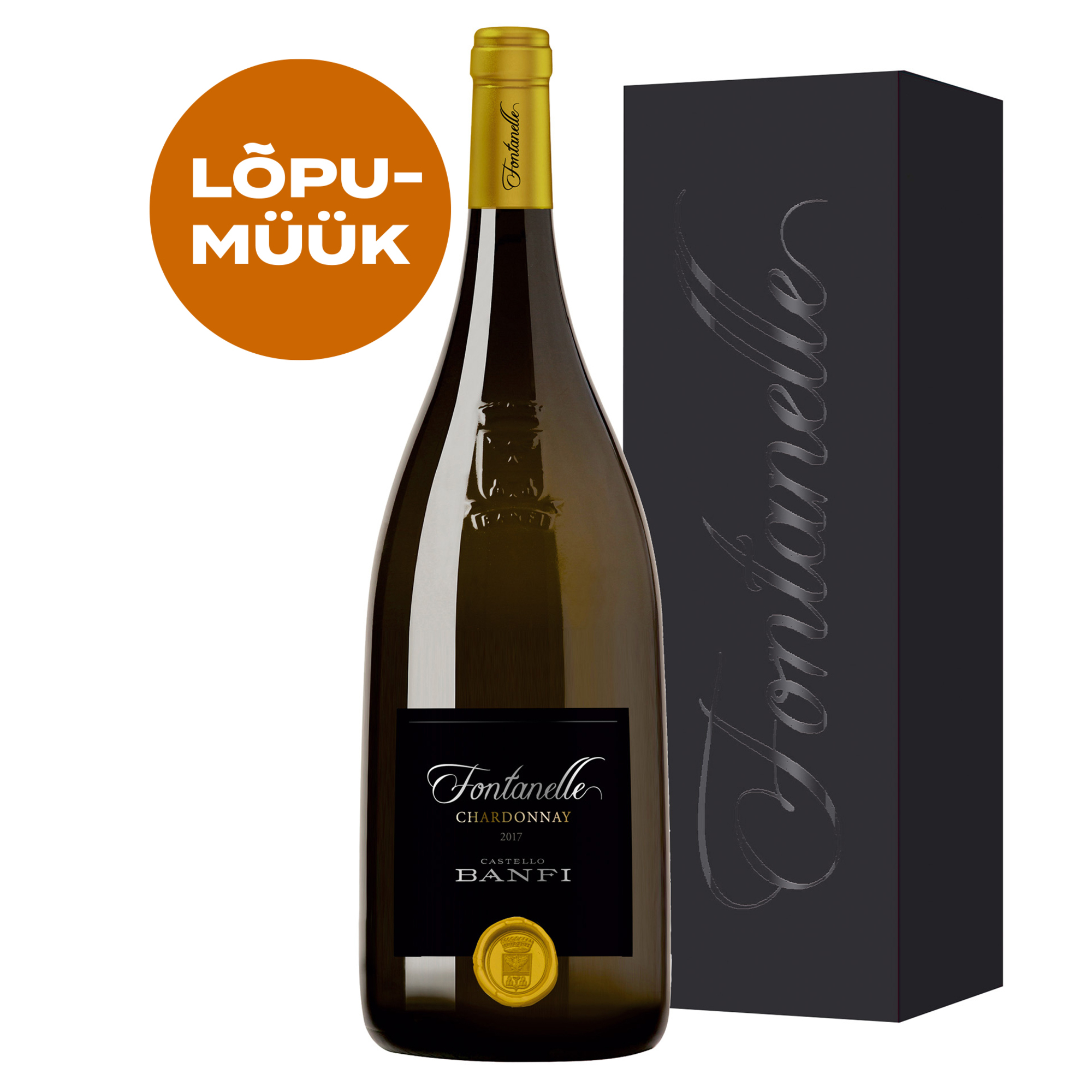 BANFI FONTANELLE CHARDONNAY 2020 magnum (kinkekarbis)