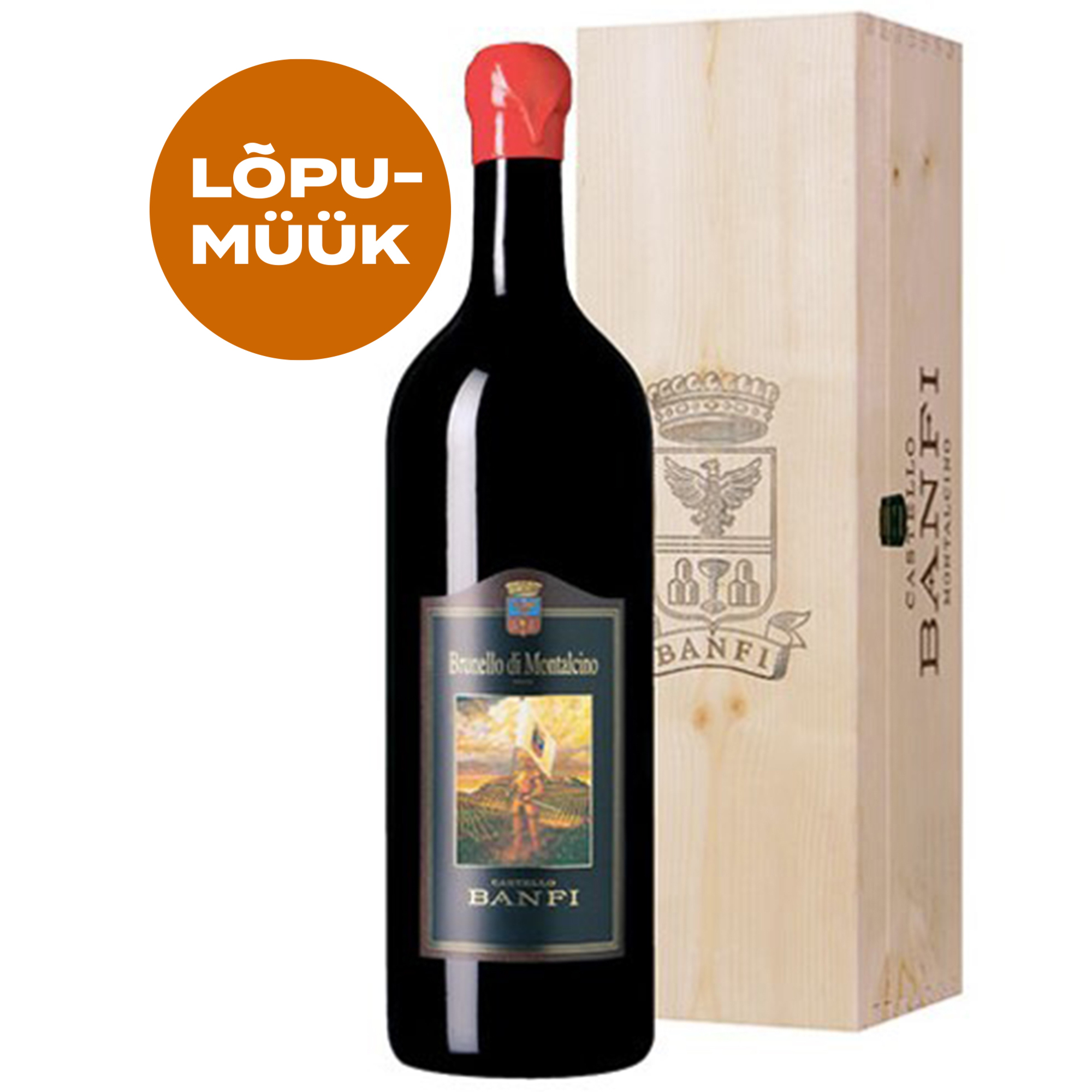 BANFI BRUNELLO DI MONTALCINO JEROBOAM 300CL 2007 (puitkarbis)