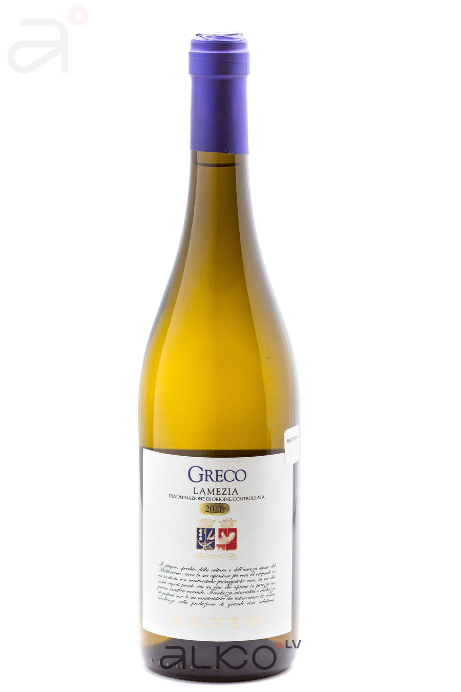 Lento Greco Lamezia 13% 0.75L