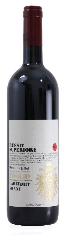 Russiz Superiore Cabernet Franc Collio 13,5% 0,75l