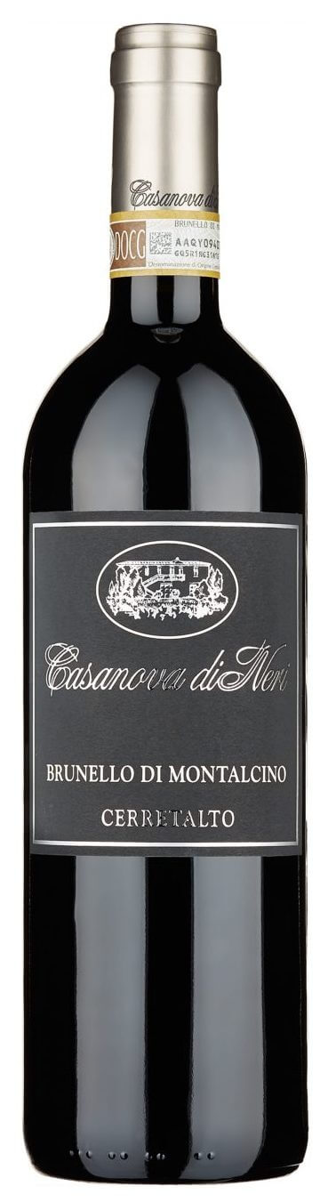 Brunello di Montalcino, Cerretalto, Casanova di Neri, DOCG, Toscana, Itaalia, 2015