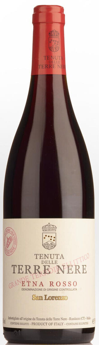 San Lorenzo, Etna Rosso, Tenuta Delle Terre Nere, DOC, Sitsiilia, Itaalia, 2018