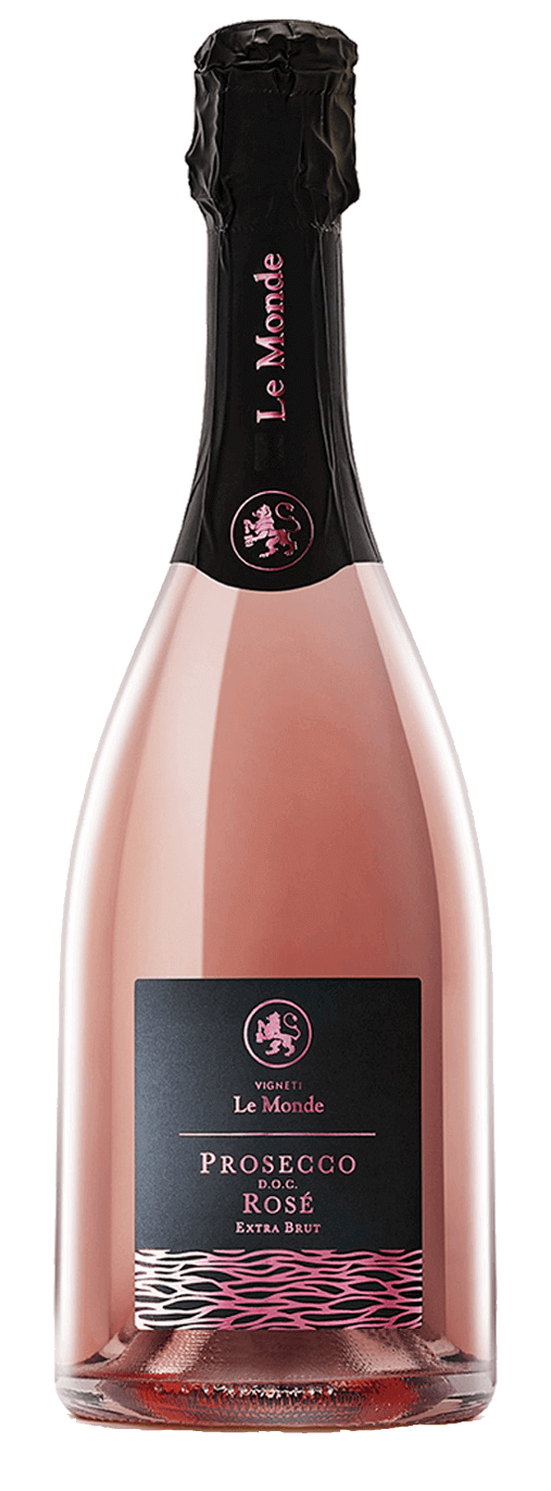 Le Monde, Prosecco, Extra Brut, Rose, Itaalia
