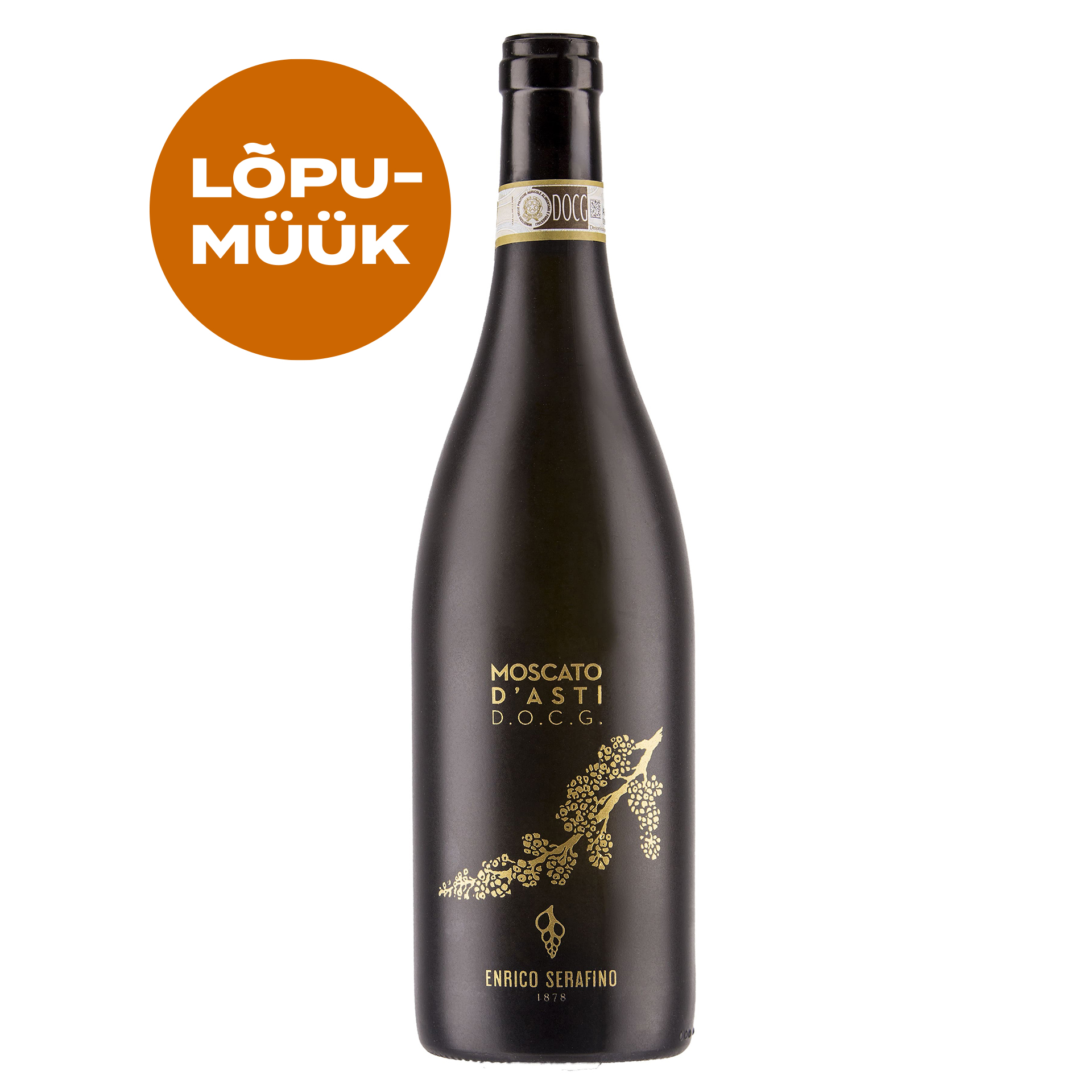 E.SERAFINO BLACK EDITION MOSCATO d`ASTI DOCG 2021