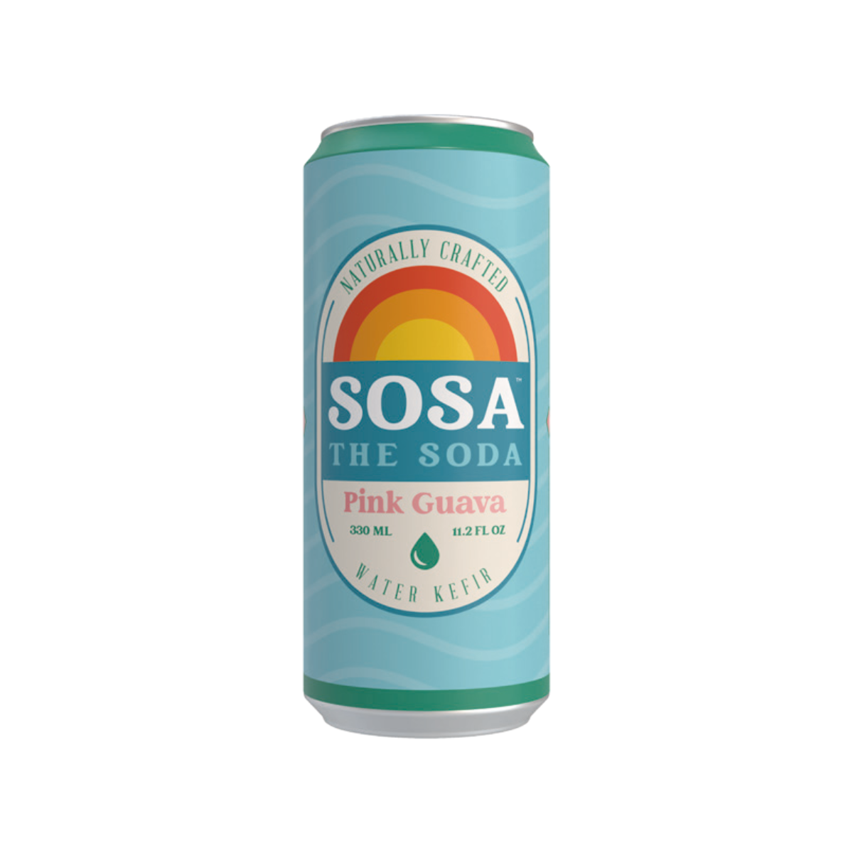 SOSA The Soda Water Kefir Pink Guava