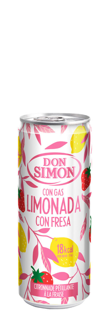 Don Simon karboniseeritud maasika limonaad 33cl CAN