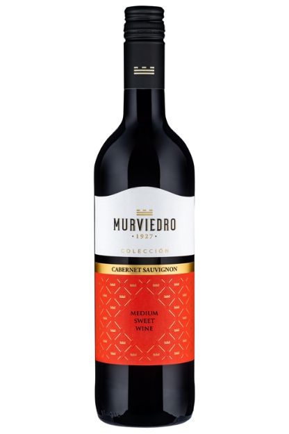 MURVIEDRO COLECCION CABERNET SAUVIGNON MEDIUM SWEET 12% 0,75L