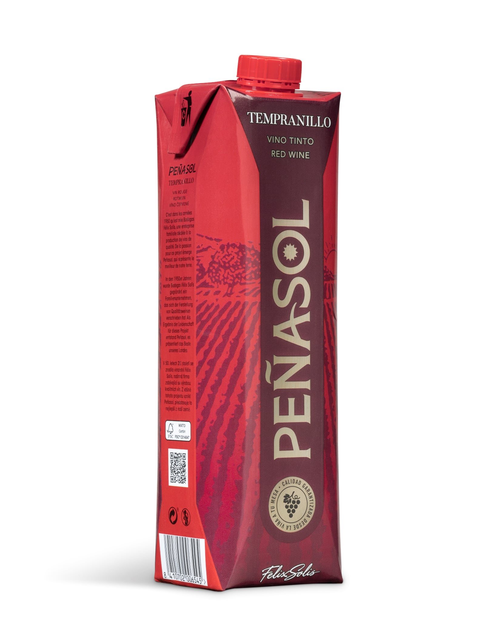Penasol, Vino De Mesa, Tinto, Felix Solis, Hispaania