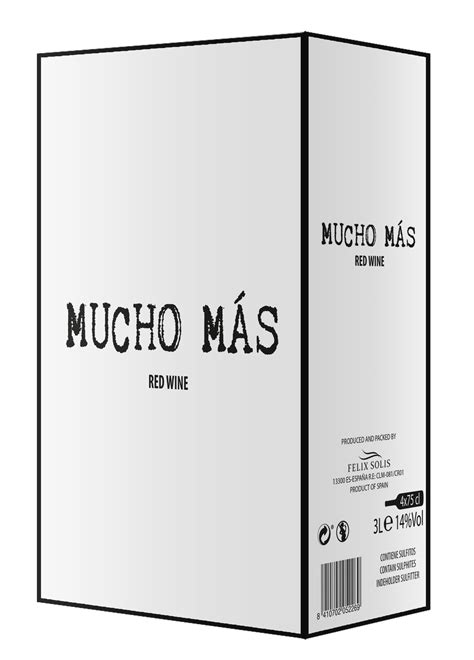 Mucho Mas Red BIB