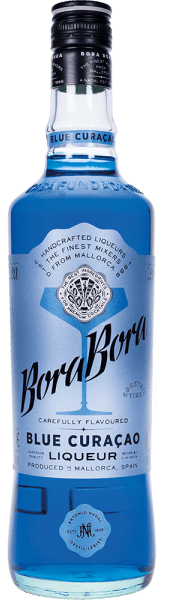 Blue Curacao liquer, Bora Bora, Hispaania