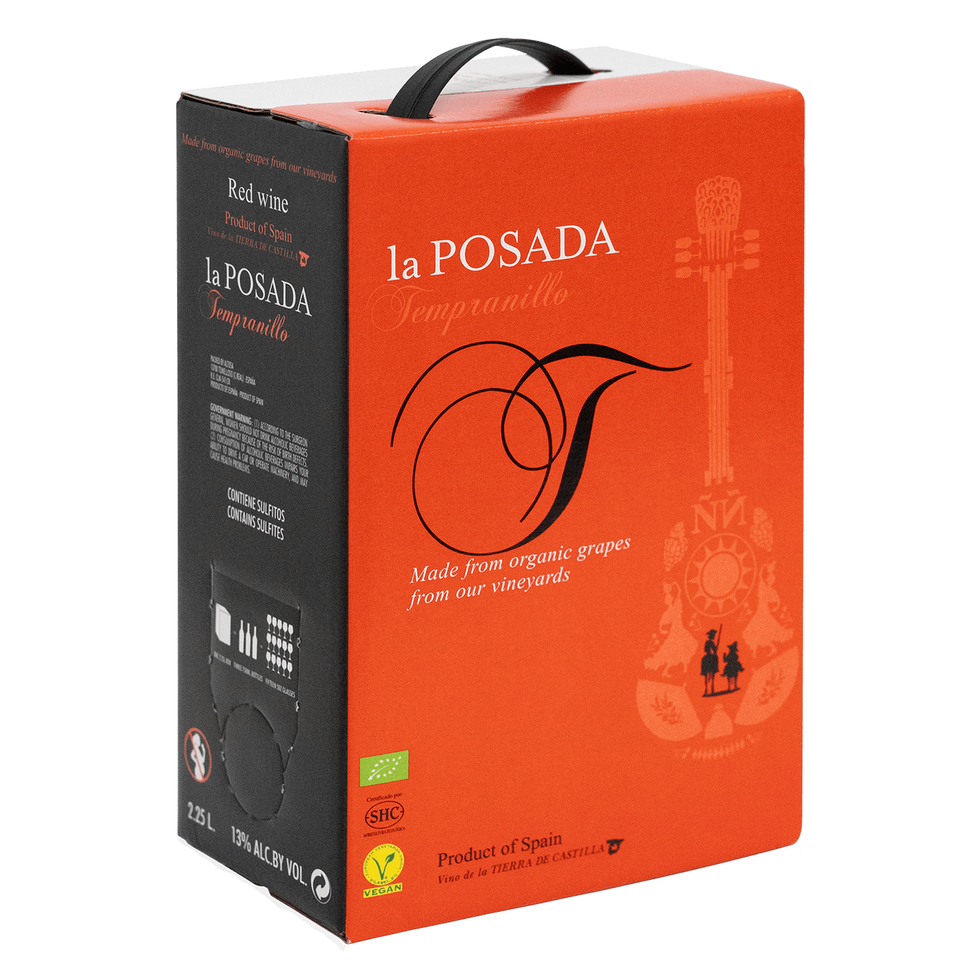 La Posada Tempranillo Organic 2,25L BIB