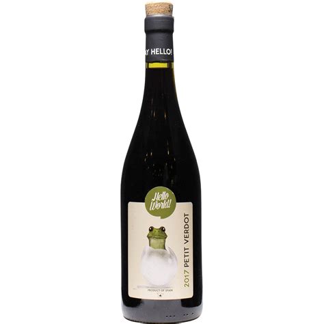 Hello World Petit Verdot 14,5% 75cl (tk)