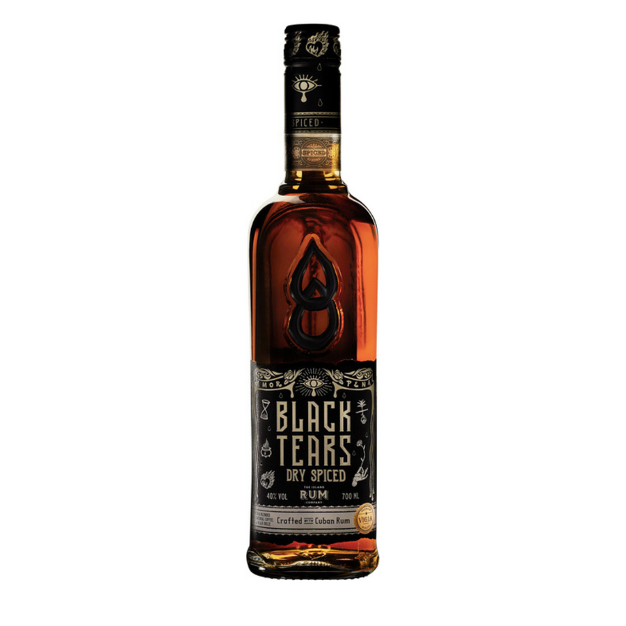 Black Tears Dry Spiced by Vigia 40% Dry Spiced 0.7L