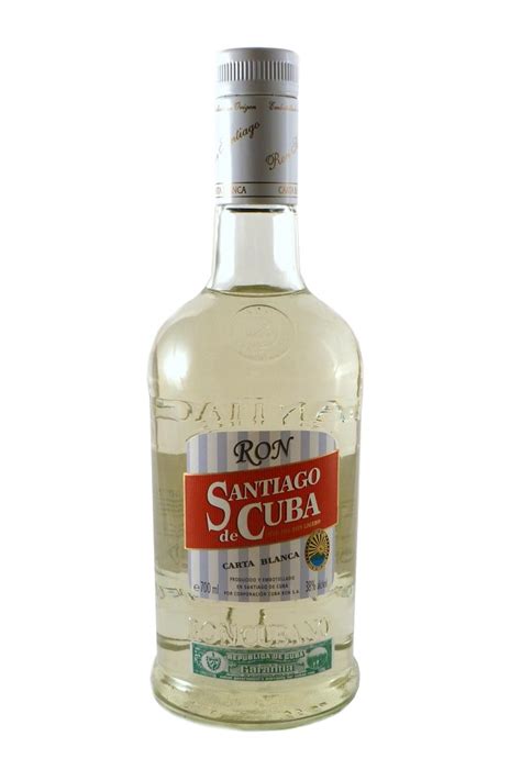 RON SANTIAGO DE CUBA Carta Blanca
