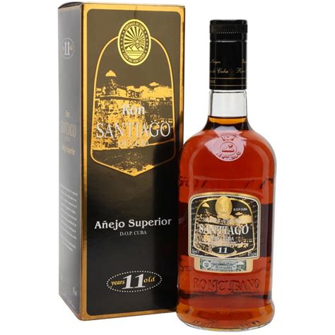 RON SANTIAGO DE CUBA Anejo Superior 11YO