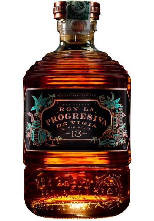 La Progresiva Mezcla 13 Premium Aged Rum by Vigia 41%  0.7L