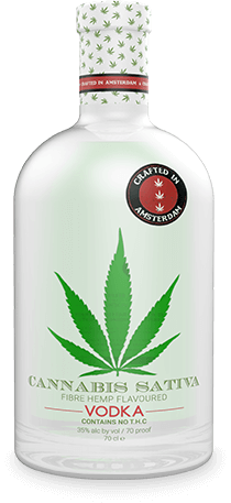Cannabis Sativa, Fibre Hemp Flavoured, Vodka