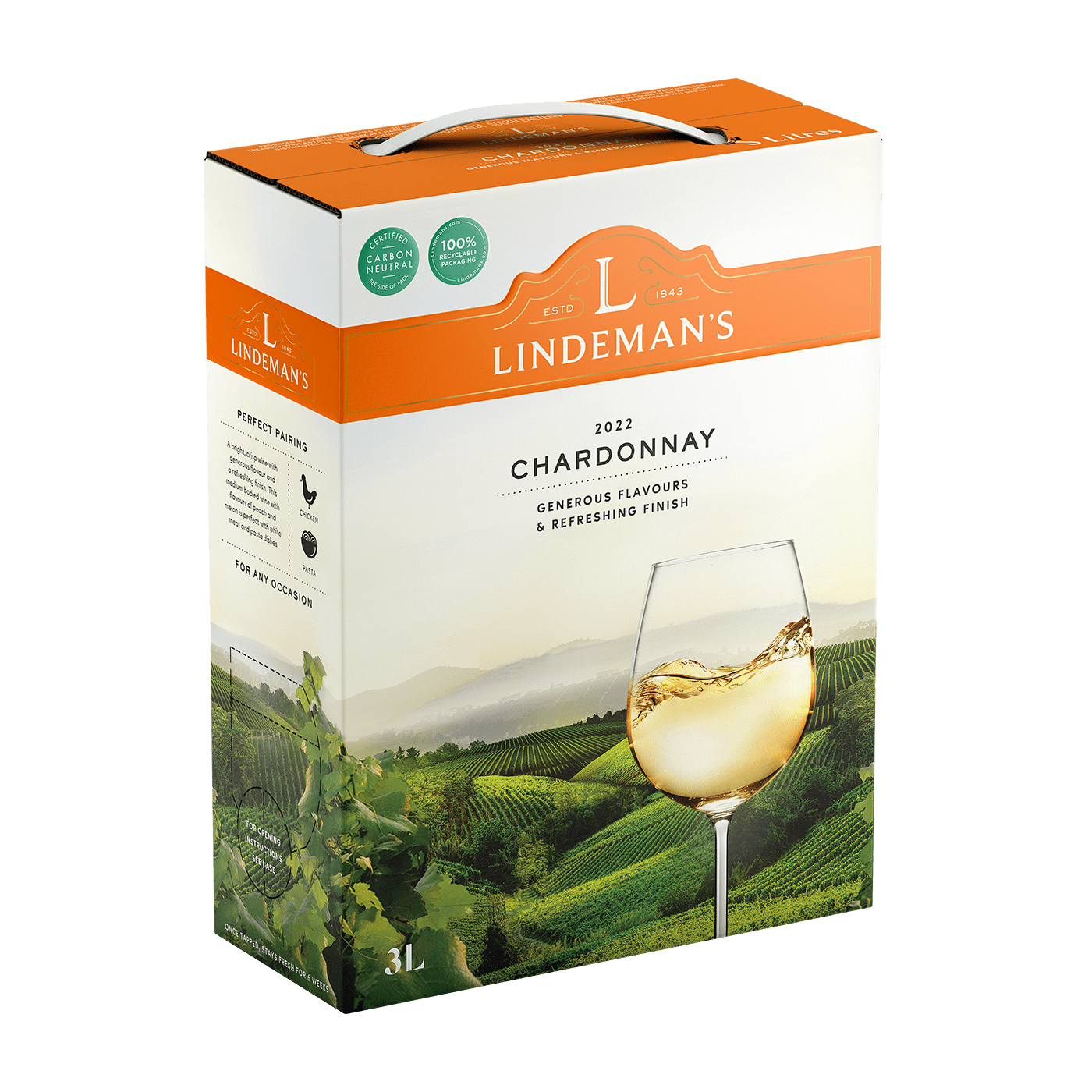 Lindeman`s Chardonnay BIB