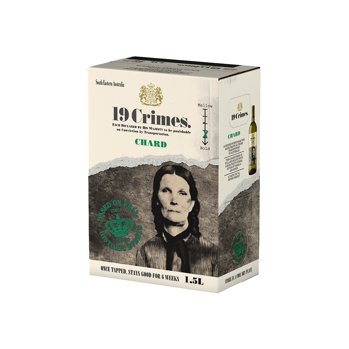 19 Crimes Chardonnay BIB