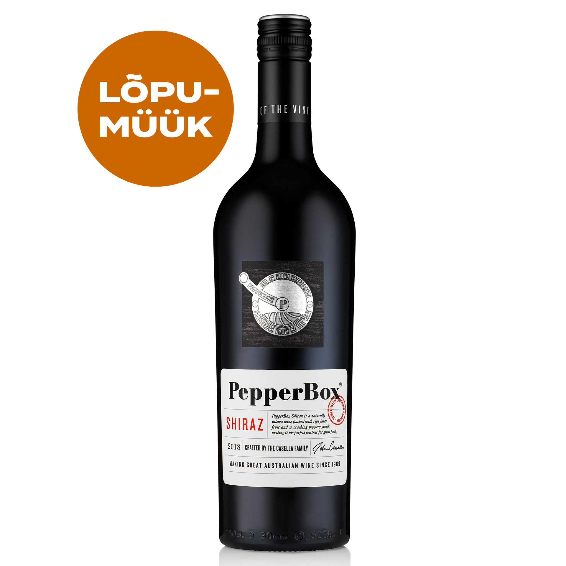 PEPPERBOX SHIRAZ 2021