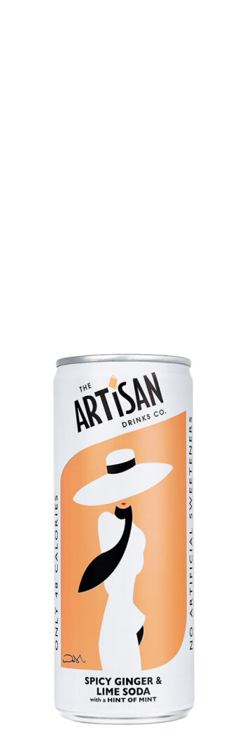 Artisan Spicy Ginger & Lime Soda 25cl CAN