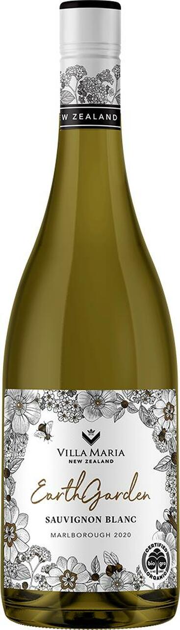 Sauvignon Blanc, Earth Garden, Villa Maria, Marlborough, Uus-Meremaa, 2020, 2021(organic)