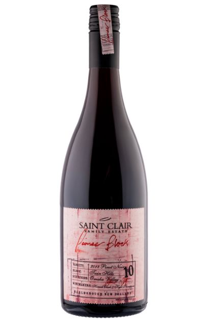 SAINT CLAIR PIONEER BLOCK PINOT NOIR 12,5% 0,75L